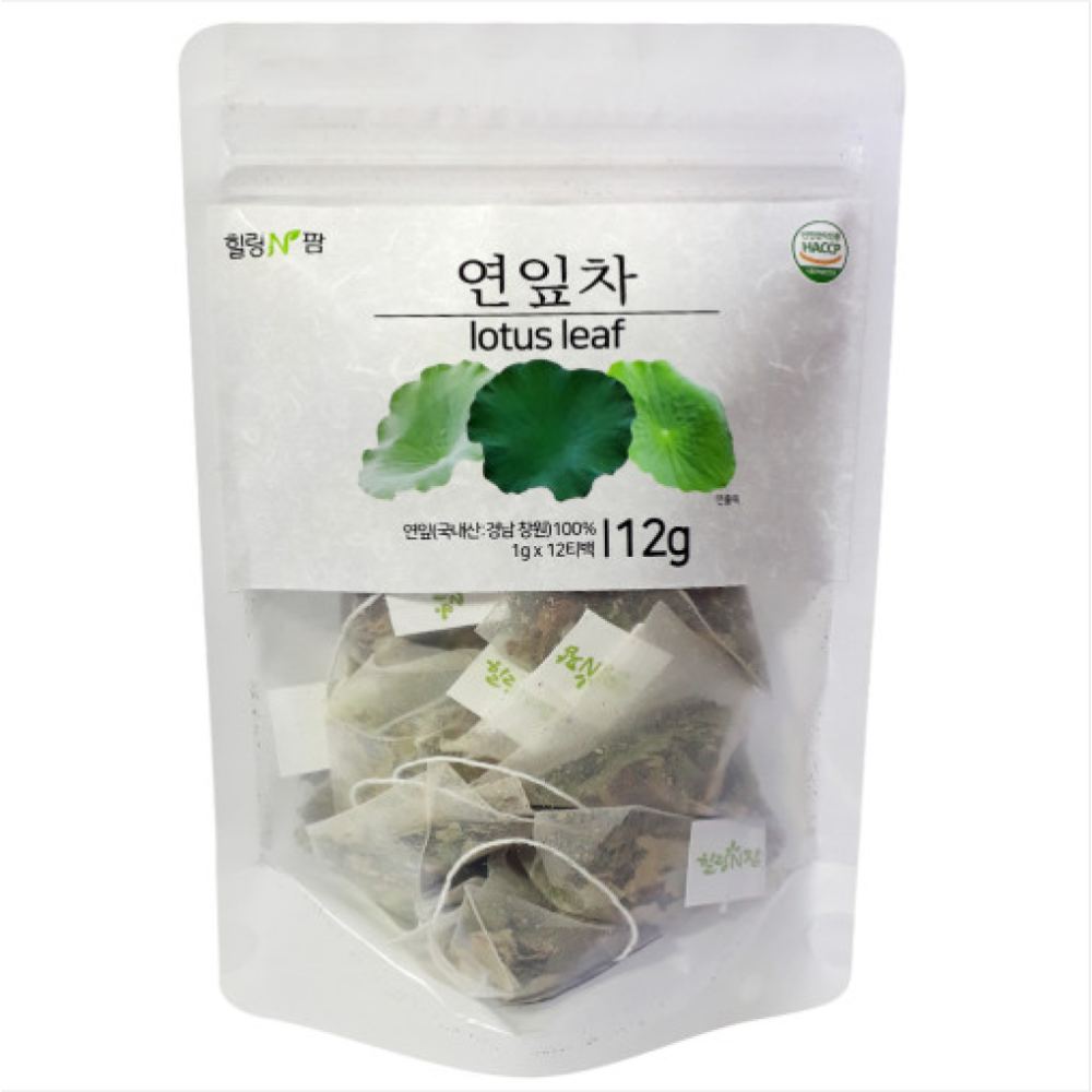 HealingNFarm Premium Lotus Leaf Tea (1g x 12 tea bags)