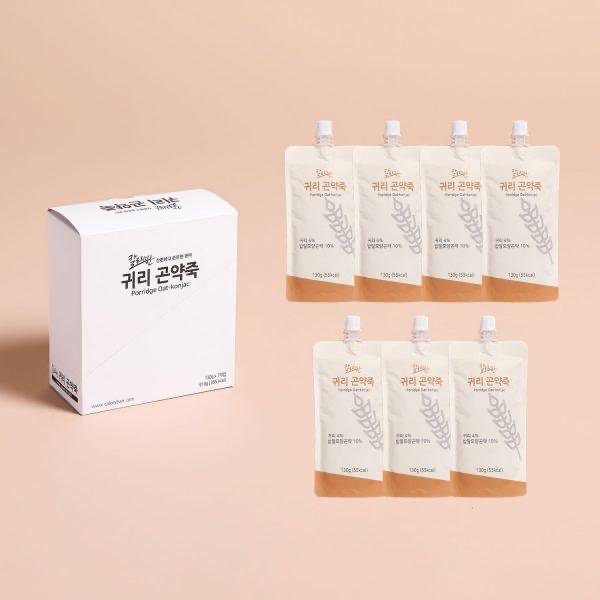 ½ Calorie Oat and Konjac Porridge (130g x 7 Packs per Order)