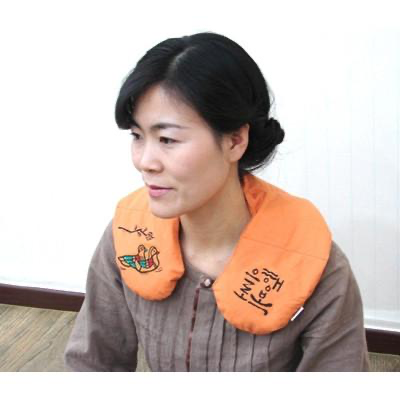 Red Bean Shoulder Steam Pack + Cover Set