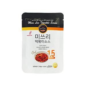 Miss Lee Tteokbokki Powder Sauce Level 1.5 (3 Packs Per Order)