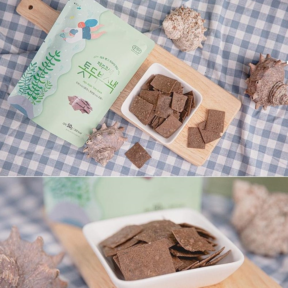 Jeju Hijiki Tofu Snack 50g * 6 Bags