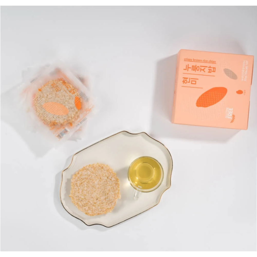 Gluten-Free Crispy Brown Rice Chips (Hyunmi Nurungji) 20g x 10 packs </br> EXP.DATE: 07/31/2023