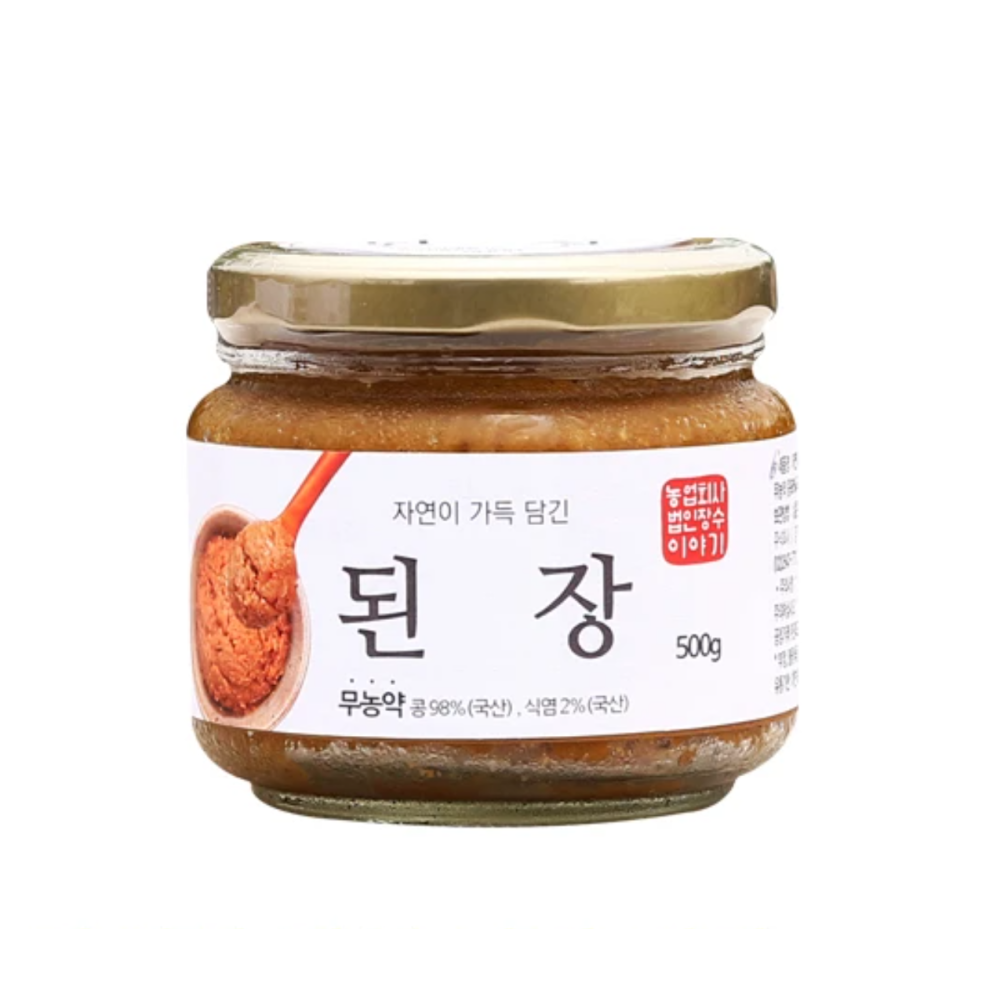 All Natural Soybean Paste (Doenjang) 500g