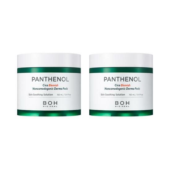 BIOHEAL BOH Panthenol Cica Blemish Noncomedogenic Derma Pad (90 Sheets) double set 5.41 fl.oz. X 2ea
