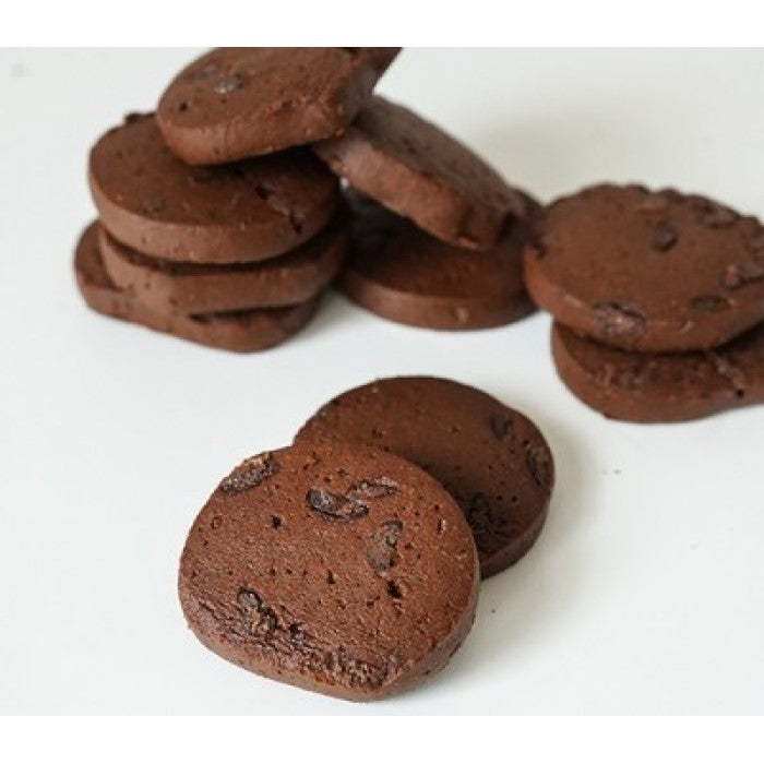 MR. BAKERY Vegan Tea Time Black Chocolate Cookies 40g X 3 bags per Order