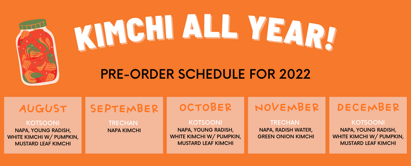 [PRE-ORDER] KIMCHI PRE-ORDER
