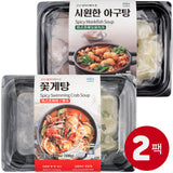 [Free Separate Shipping] [Kkotma Fresh] Eobu Baekseo - Blue Crab Stew + Monkfish Stew Set (Total 2 Packs)
