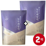 [Free Separate Shipping][Kkotma Fresh] Chang-eok Rice Cake Mung Bean Sesame Glutinous Rice Cake 1kg (Total 2 Packs)