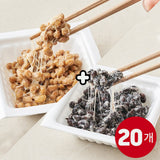 [Free Separate Shipping][Kkotma Fresh] Pyeongchang Natto Black-eyed Soybeans + Yellow Soybeans (50g x 20 packs)