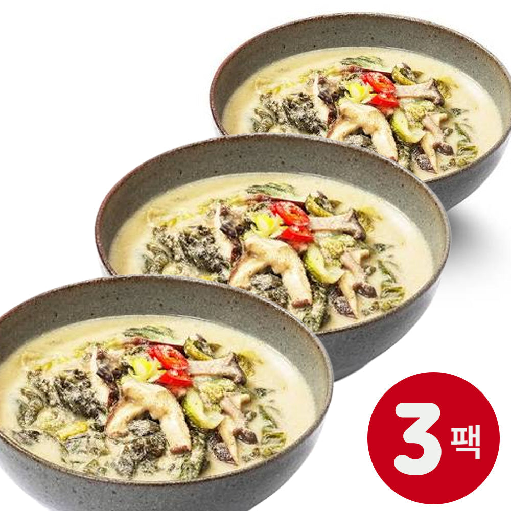 Kyodong Foods - Mushroom Perilla Seed Soup 500g (Store at room temperature) X 3 packs Expiration date: November 4, 2026