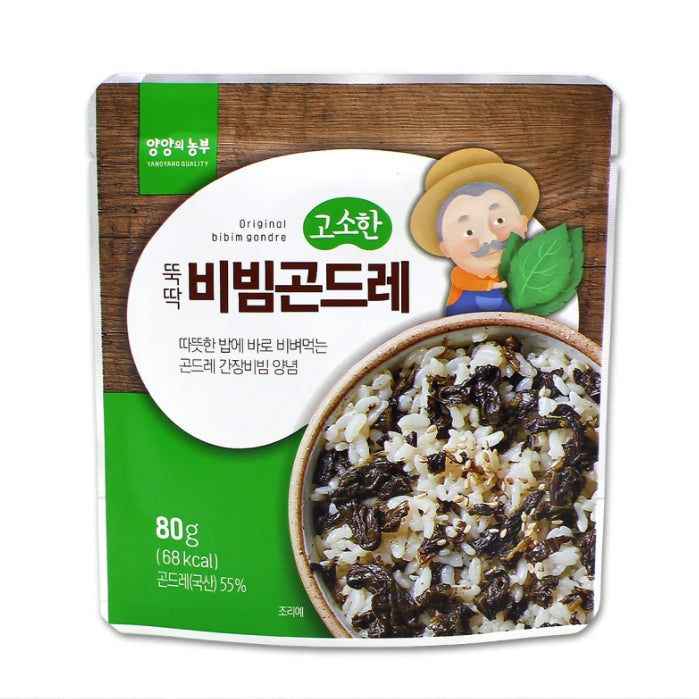 Instant Mix and Eat Savory Bibim Gondre 80g x 4 Packs