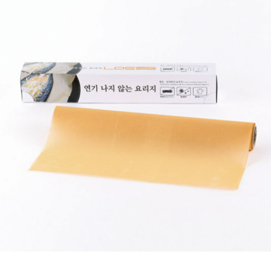 Smokeless Royce Red Clay Cooking Sheet Roll Type (30cm x 10M)