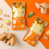 Dalsaeng Ginger Chips (Candied Ginger) made with Wanju Bongdong ginger, 14g * 3 packs