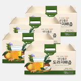[Free Separate Shipping] Slow Food - Ginger-Infused Balloon Flower Root Pear Juice 80ml x 30 packs (4 boxes)