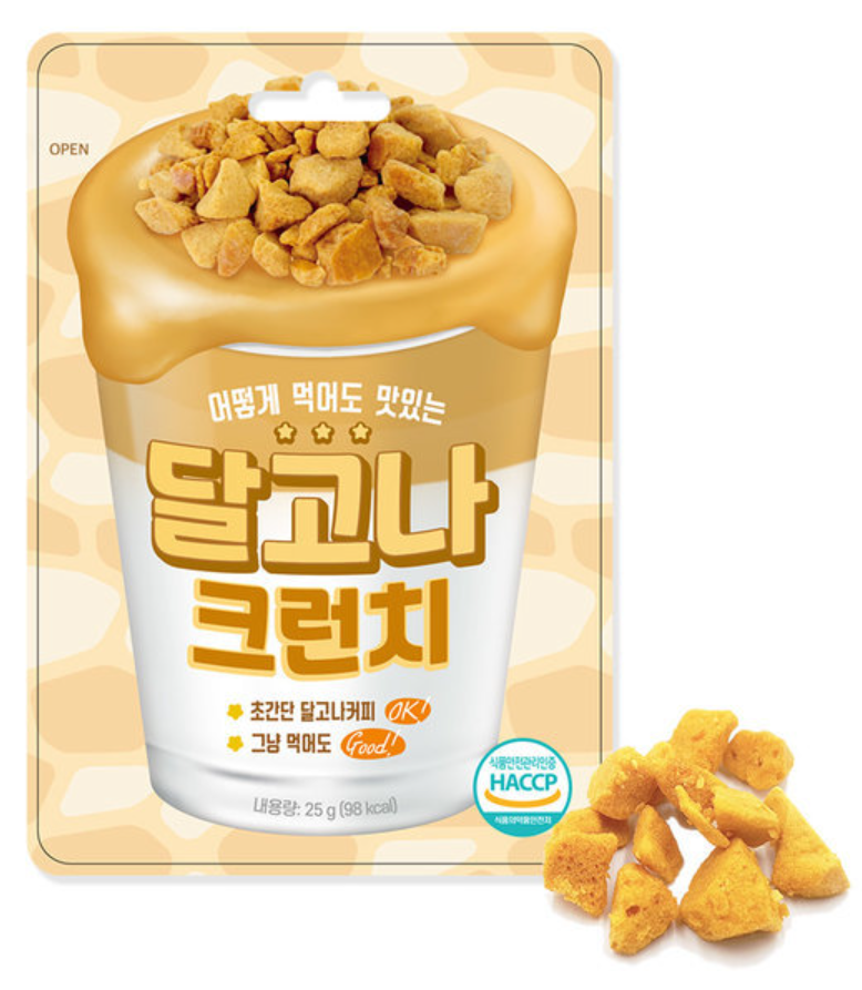 Dalgona Crunch 25g, delicious no matter how you eat it