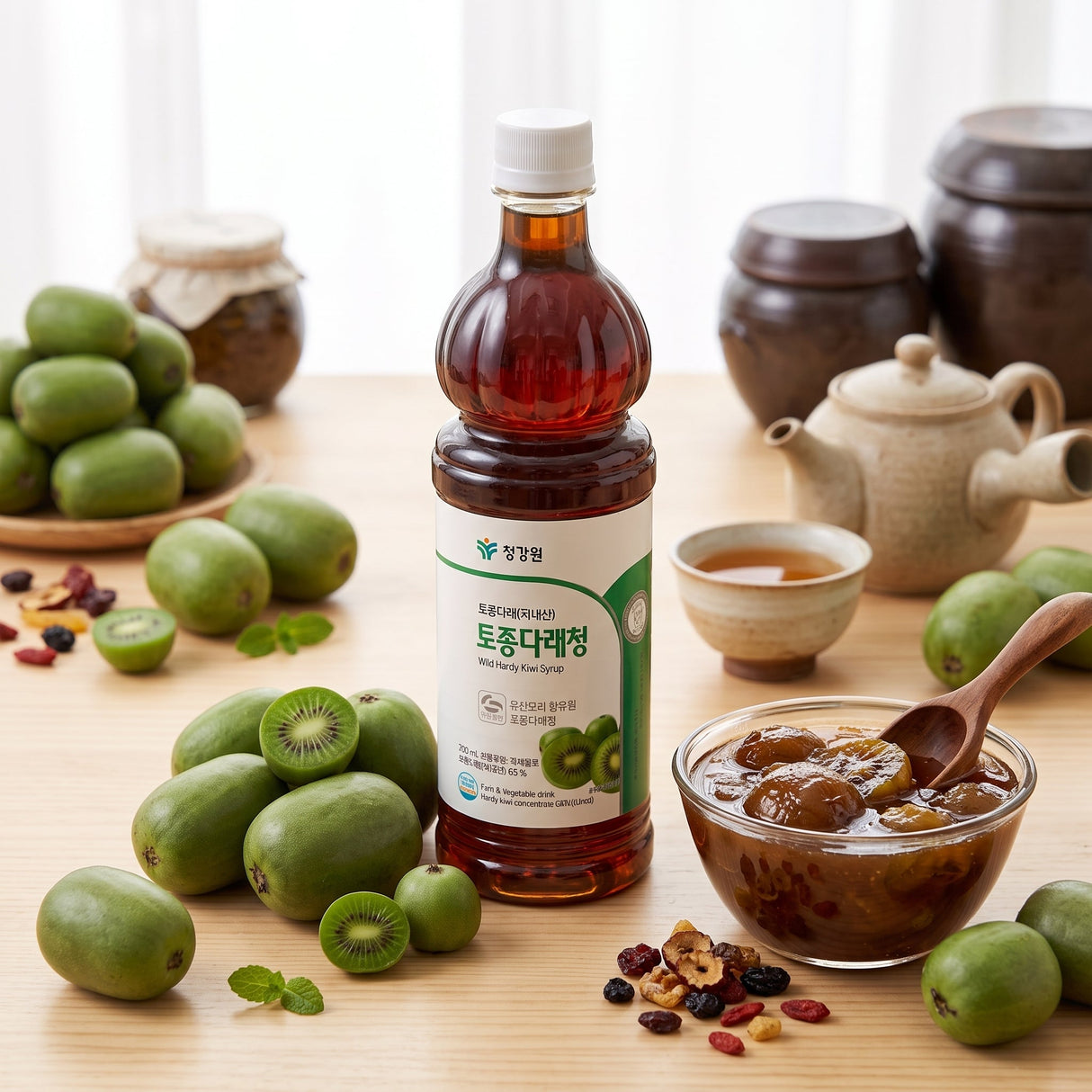 Cheonggangwon - Probiotic Native Korean Kiwifruit Syrup 700ml
