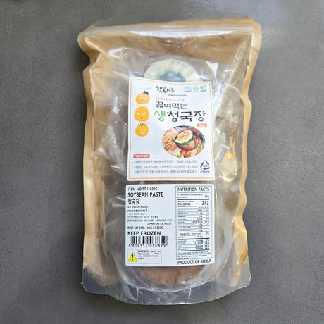 [Free Separate Shipping][Kkotma Fresh] Hatkongmaru Boiled Fresh Cheonggukjang (5 Packs) 2-Pack Set