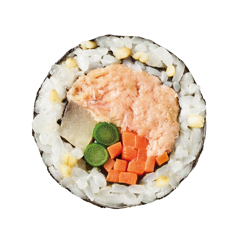 [MILLS EXPRESS] UNLIMEAT Vegan Tuna Kimbap (Frozen) 220g (1 roll)