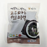 80g of finely chopped seaweed from Goheung Fisheries Cooperative