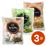 [Free Separate Shipping][Kkotma Fresh] Milwon - Gangwon-do Anheung Potato Rice Cake Set (Total 3 Packs)
