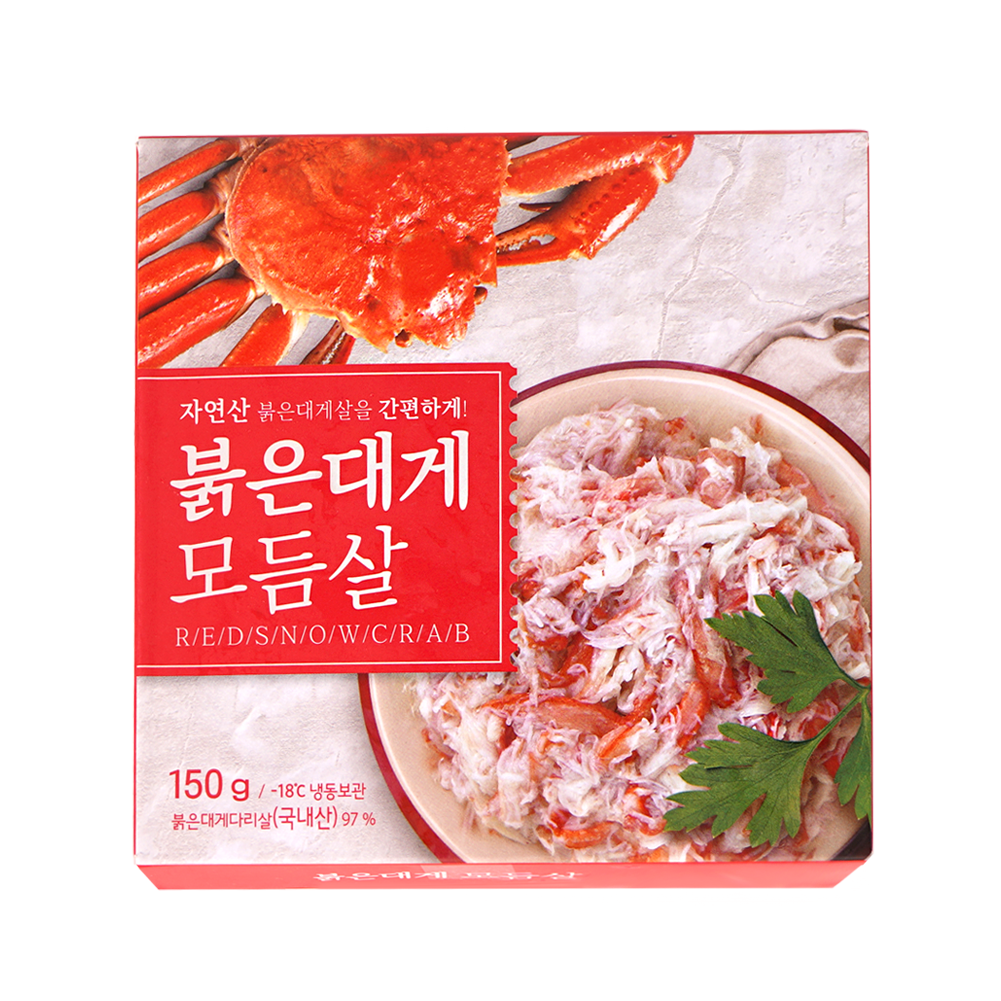 [Free Separate Shipping] East Coast Wild Red Snow Crab Assorted Meat 150g x 8
