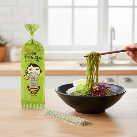 Wando Wakame Sea Mustard Noodles 400g