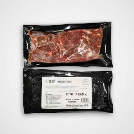 [MILLS EXPRESS] K-BBQ Marinated Bulgogi USDA Choice Sliced Beef 1.5lb x 1 pack