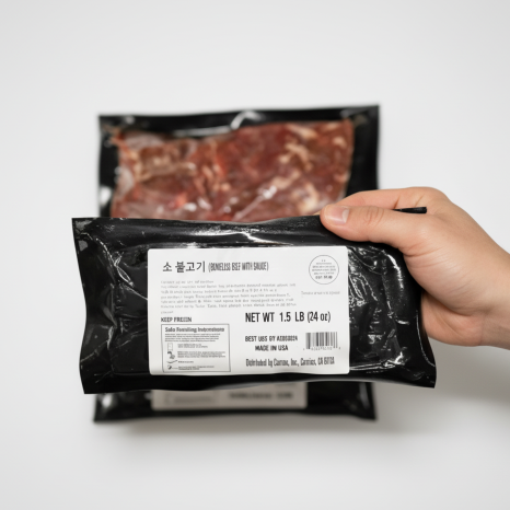 [MILLS EXPRESS] K-BBQ Marinated Bulgogi USDA Choice Sliced Beef 1.5lb x 1 pack