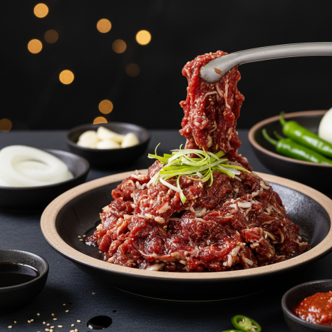 [MILLS EXPRESS] K-BBQ Marinated Bulgogi USDA Choice Sliced Beef 1.5lb x 1 pack