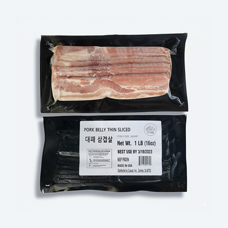 [MILLS EXPRESS] K-BBQ Thin Sliced Pork Belly 1lb