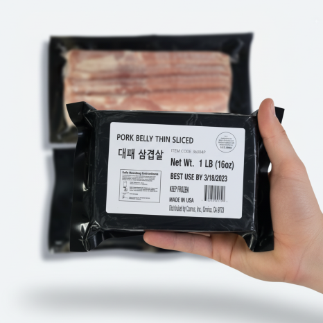 [MILLS EXPRESS] K-BBQ Thin Sliced Pork Belly 1lb