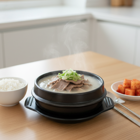 [MILLS EXPRESS] UMMA SOHN BANCHAN Ox Bone Soup Seolleongtang (1 pack)