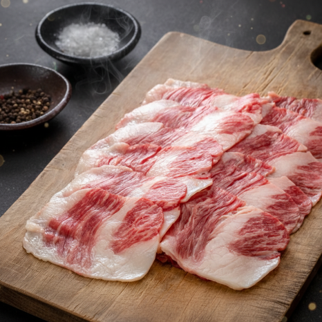 [MILLS EXPRESS] K-BBQ Thin Sliced Korean Style Brisket Point 2lbs