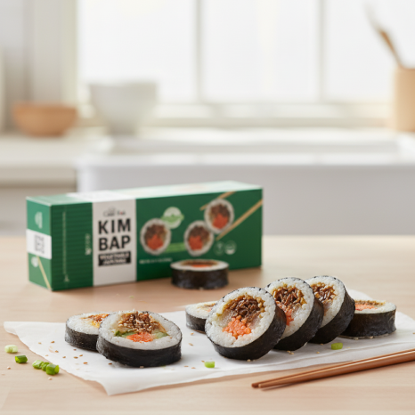 [MILLS EXPRESS] JEJU Chef Koh's Vegan Vegetable Japchae Kimbap (Frozen) 230g (1 roll)