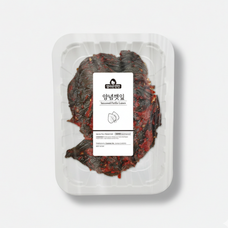 [MILLS EXPRESS] UMMA SOHN BANCHAN Seasoned Perilla Leaves 1lb