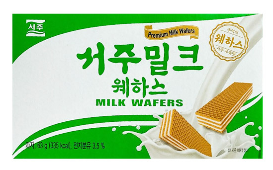 Seoju Milk Wafer 63g