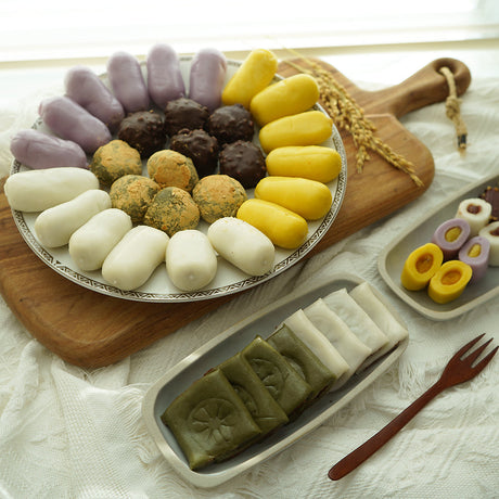 [Free Separate Shipping] Peng Hyun-sook's Old-fashioned Rice Cake Mill Peng-tteok 7-Piece Set