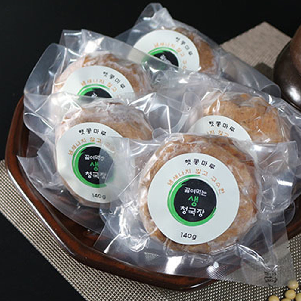 [Kkotma Fresh] Hatkongmaru Boiled Cheonggukjang (140g x 5 packs)