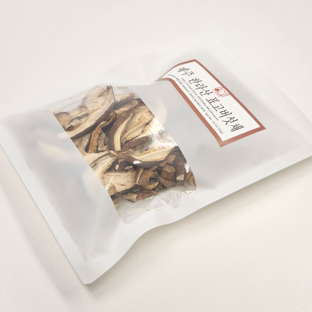 Jeju Island - Jeju Hallasan Sliced Shiitake Mushrooms 50g