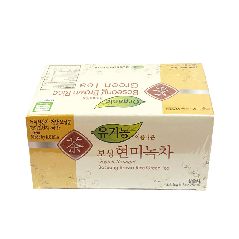 Boseong Jeda - Organic Beautiful Boseong Brown Rice Green Tea (1.3g X 25T)