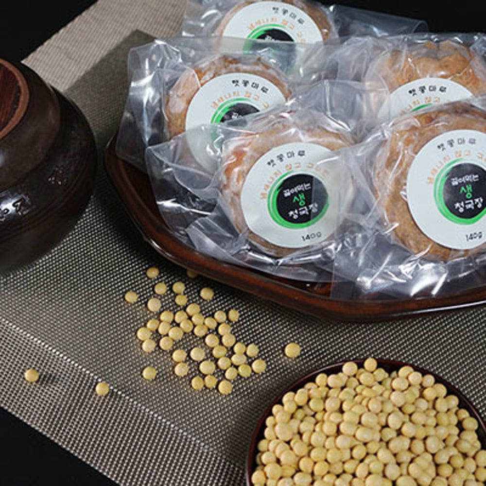 [Free Separate Shipping][Kkotma Fresh] Hatkongmaru Boiled Fresh Cheonggukjang (5 Packs) 2-Pack Set