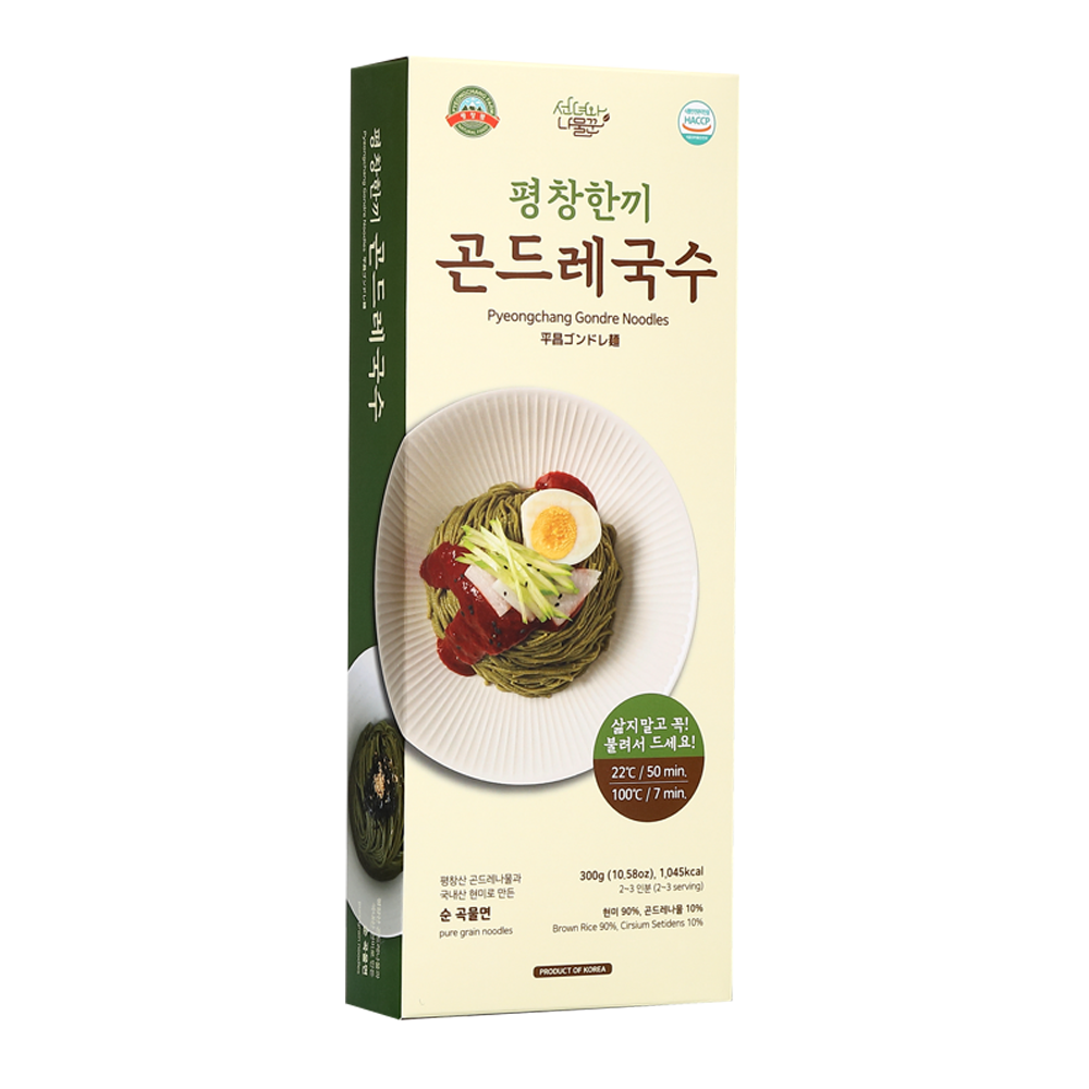 평창팜 - 평창한끼 곤드레국수 300g