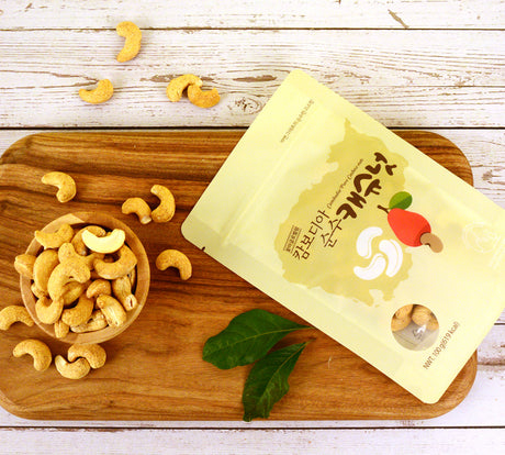 1 bag (100g) of pure Cambodian cashews