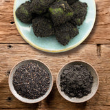 [Free Separate Shipping][Kkotma Fresh] Ramie-Roman Glutinous Rice Injeolmi 2kg (Soybean & Black Sesame - Total 2 Packs)