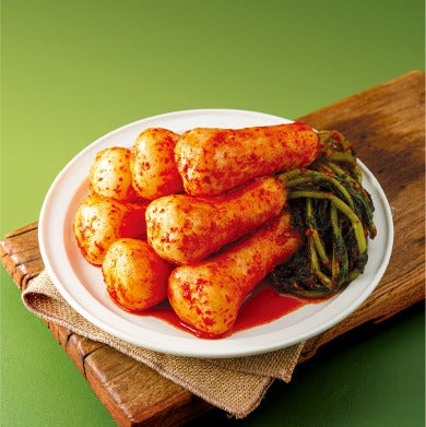 [Kkotma Fresh] Yesodam Kimchi 3-Type Set (Green Onion Kimchi 1kg + Mustard Leaf Kimchi 1kg + Radish Kimchi 1kg)