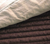 Silver charcoal cushion
