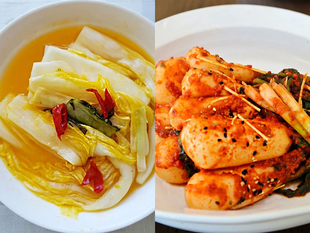 [Free Separate Shipping] Pyeongchang Kkotsuni Pumpkin Kimchi 2.5kg + Radish Kimchi 2.5kg