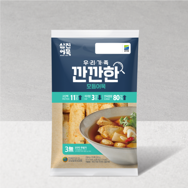 [Free Separate Shipping] Generous Samjin Fish Cake 11-Variety Set (Total 15 Packs)