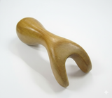 Juniper wood cervical (back of neck) acupressure device