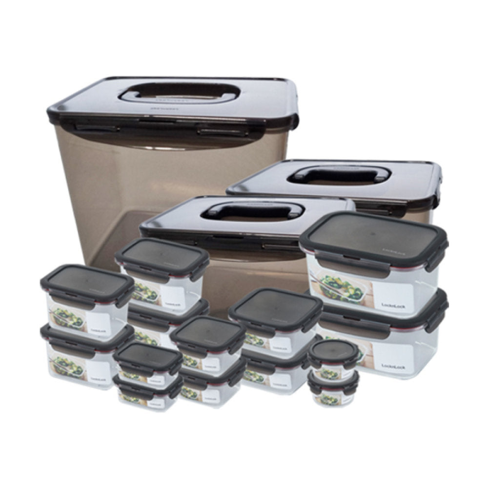 [Free Separate Shipping] Lock & Lock BisFree On the Table 17-Piece Set